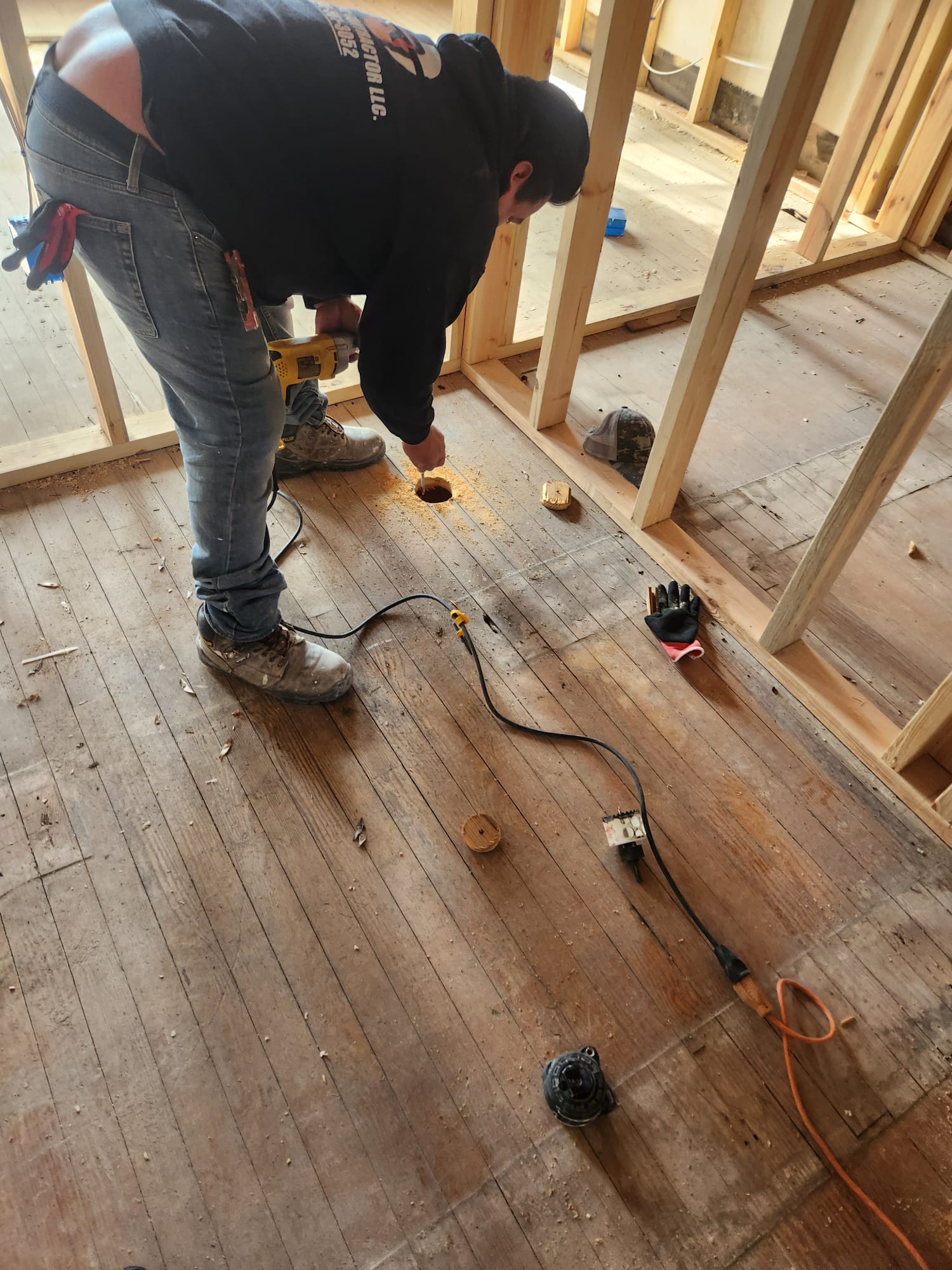 Structural framing work — World Wide Renovation LLC